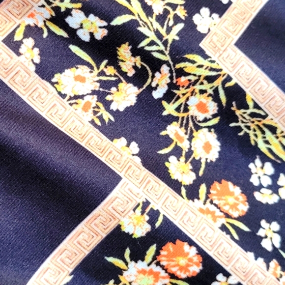 Black, Gold, And Zebra Print Women's Dress - Picture 9 of 10